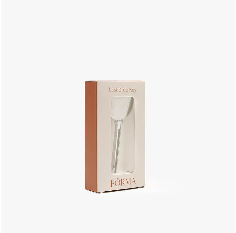 Forma Last Drop Key packaging