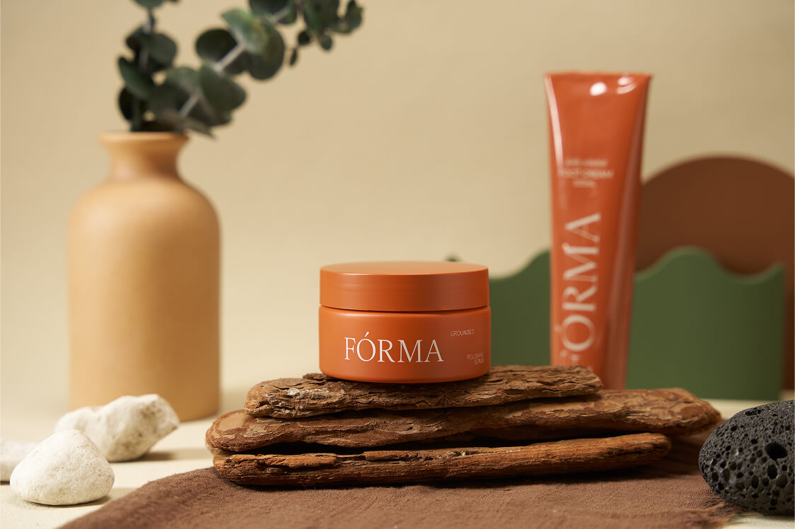 Forma polishing foot scrub